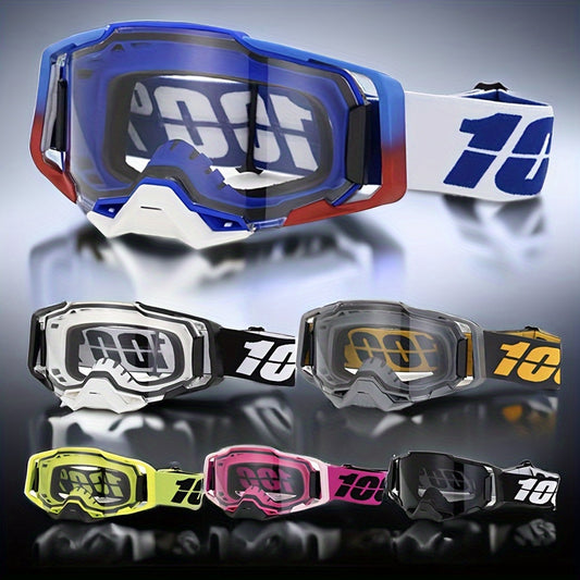 100% Goggles Windproof Motorcycle Glasses UV Protection  Off Road Motocross Goggles